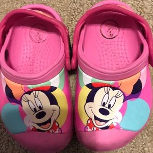 TODDLER GIRL MINNIE MOUSE CROCS